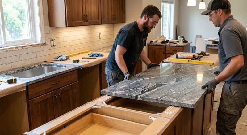 Granite Installation in Sonoma County, CA