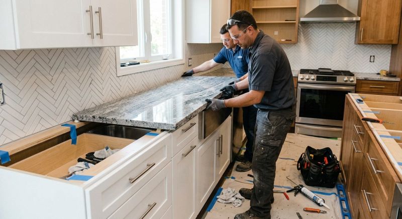Kitchen Countertop Installation in Napa, CA