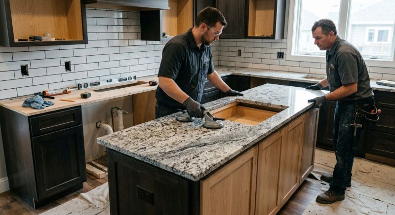 Quartz Countertop Installation in Lake County, IL