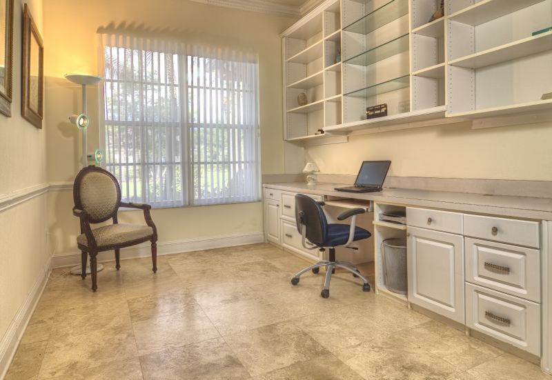 Polished Travertine Floor